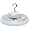 Nuvo Wattage 150W/175W/200W and CCT Selectable 3K/4K/5K LED UFO High Bay, 120-347 Volt, White Finish 65/813 - alternate 6